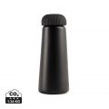 VINGA Erie RCS vakuuminis butelis iš perdirbto plieno 450 ml, juodas