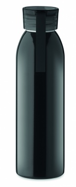 Nerūdijančio plieno gertuvė 650 ml, Juoda – detalės vaizdas 3