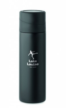 Dvigubų sienelių gertuvė 420 ml su logotipu – detalės vaizdas 3