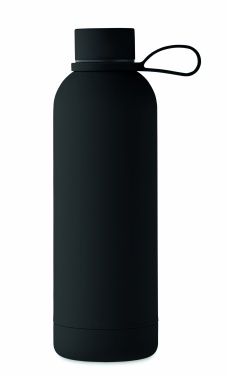 Dvigubų sienelių gertuvė 500 ml, Juoda – detalės vaizdas 2