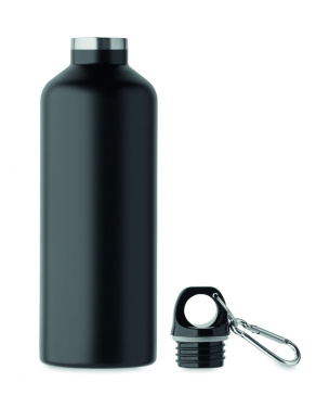 Dvigubų sienelių gertuvė 500 ml, Juoda – detalės vaizdas 2