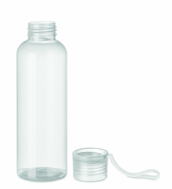 Tritan™ gertuvė su silikonine kilpa 500 ml, Skaidri – detalės vaizdas 3