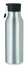 Viengubų sienelių aliuminio gertuvė 500 ml su silikonine juostele