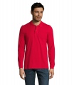 PERFECT LSL MEN POLO 180, Raudona
