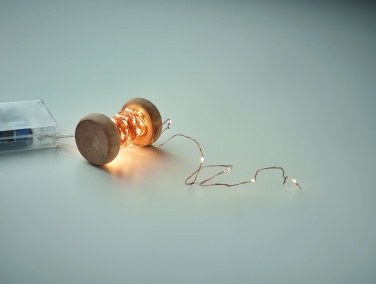 Logotrade reklaminiai produktai nuotrauka: LED fėjų lempučių virvelė 5m