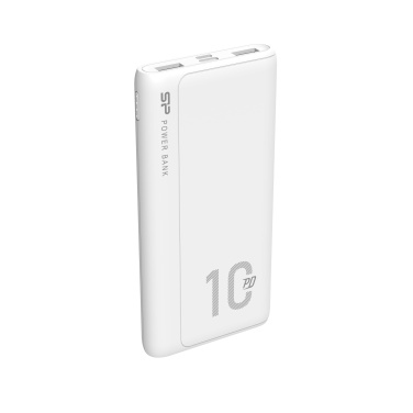 POWER BANK SILICON POWER QP15 10000 MAH, baltas – detalės vaizdas 3