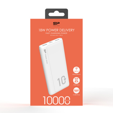 POWER BANK SILICON POWER QP15 10000 MAH, baltas – detalės vaizdas 5