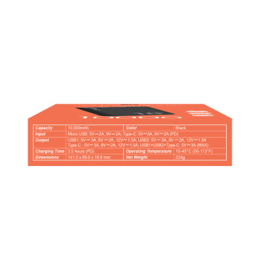 POWER BANK SILICON POWER QP15 10000 MAH, baltas – detalės vaizdas 8