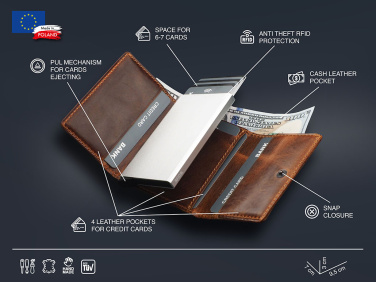 RFID piniginė 541310 – detalės vaizdas 20
