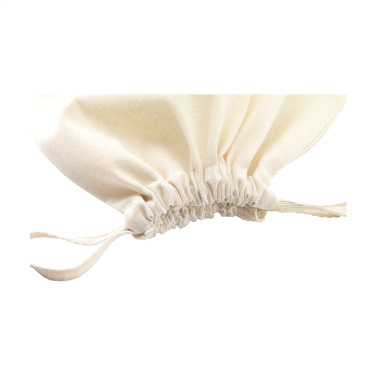 Logotrade reklaminės dovanos nuotrauka: Natura Organic GOTS tinklinis krepšys (120 g/m²) vaisių maišelis