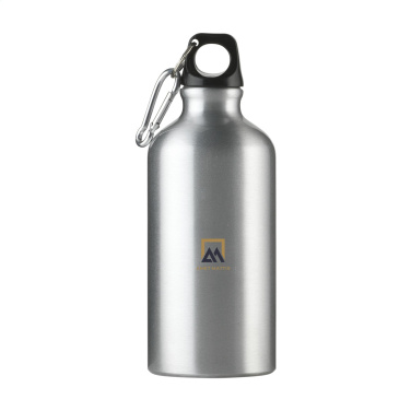 AluMini GRS 500 ml perdirbto aliuminio vandens butelis, sidabrinis – detalės vaizdas 4