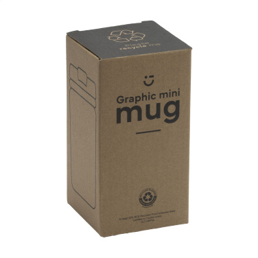 Logotrade dovana nuotrauka: Graphic Mini Mug RCS Recycled Steel 250 ml termopuodelis