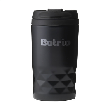 Graphic Mini Mug termo puodelis iš RCS perdirbto plieno, 250 ml, juodas – detalės vaizdas 5