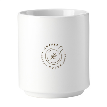 Elba 200 ml keraminis puodelis, baltas – detalės vaizdas 3