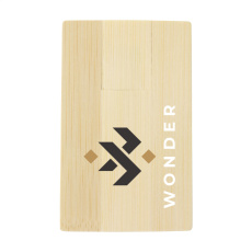 Kreditinė kortelė USB Bamboo 32 GB