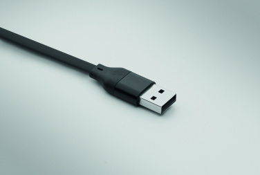 Logotrade reklaminiai produktai nuotrauka: 60 W laido raktų pakabukas, perdirbtas ABS