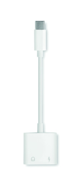 Logotrade reklaminės dovanos nuotrauka: C tipo ABS lizdo garso skirstytuvas