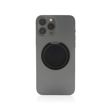 Terra Magnetic RCS rplastikinis magnetinis telefono laikiklis su žiedu – detalės vaizdas 3, pilka