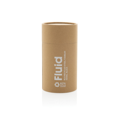 Fluid RCS sertifikuoto perdirbto plieno termo puodelis 500 ml, juodas – detalės vaizdas 13