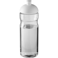 H2O Active® Eco Base 650 ml sportinis buteliukas su kupoliniu dangteliu, Skaidrus/baltas