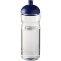 H2O Active® Eco Base 650 ml sportinis buteliukas su kupoliniu dangteliu, Skaidrus/mėlynas