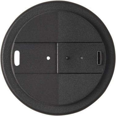 Brite-Americano® Eco 350 ml termo puodelis su dangteliu nuo išsiliejimo, juodas – detalės vaizdas 4