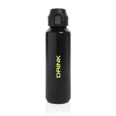 Via RCS Re-steel užrakinamas sportinis butelis 600 ml, juodas – detalės vaizdas 11