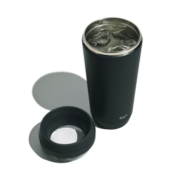 Logotrade verslo dovanos nuotrauka: Patentuotas „Topl“ perdirbto plieno „To Go“ 354 ml