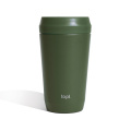 Patentuotas „Topl“ perdirbto plieno „To Go“ 354 ml, žalias
