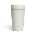 Patentuotas „Topl“ perdirbto plieno „To Go“ 354 ml, rudas
