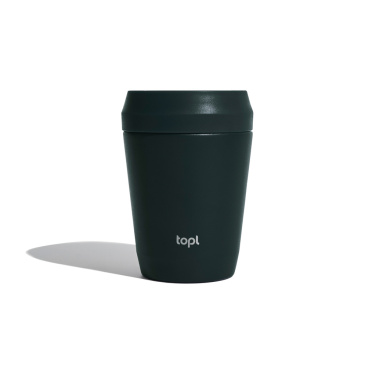 Topl perdirbto plieno termo puodelis su patentuotu 360° dangteliu 235 ml – detalės vaizdas 2