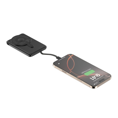Logotrade reklaminės dovanos nuotrauka: Urban Vitamin Redwood 5in1 5000mah 20W PD magnetinis maitinimo blokas