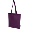 Madras Blend 140 g/m² GRS medvilnės medžiaginis krepšys, 7 l, Violetinė