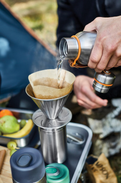 Black+Blum mažas izoliuotas vandens butelis 500 ml, oranžinis – detalės vaizdas 12
