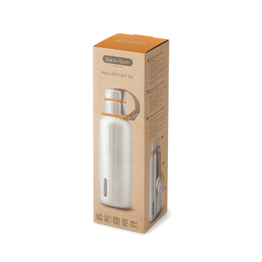 Black+Blum mažas izoliuotas vandens butelis 500 ml, oranžinis – detalės vaizdas 15