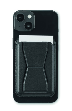 Logotrade verslo dovanos nuotrauka: Magnetinis PU kortelių laikiklis