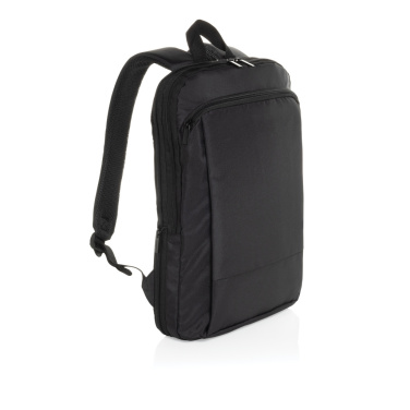 Logotrade reklaminiai produktai nuotrauka: „Flexpack Aware™ RPET“ išplečiama plona 15,6 colio nešiojamojo kompiuterio kuprinė