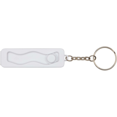 Logotrade reklaminės dovanos nuotrauka: „Aggia“ perdirbto plastiko telefono stovas su žaislu „Fidget“