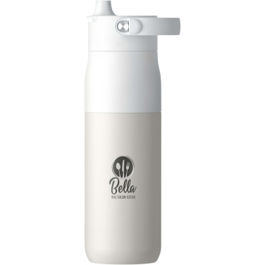 LARQ Swig Top 680 ml gertuvė su logotipu, Balta – detalės vaizdas 4