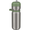Mepal Twist 600 ml izoliuotas sportinis butelis, Samanų žalia
