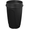 Alto 350 ml stiklinė su 360° dangteliu, Juoda