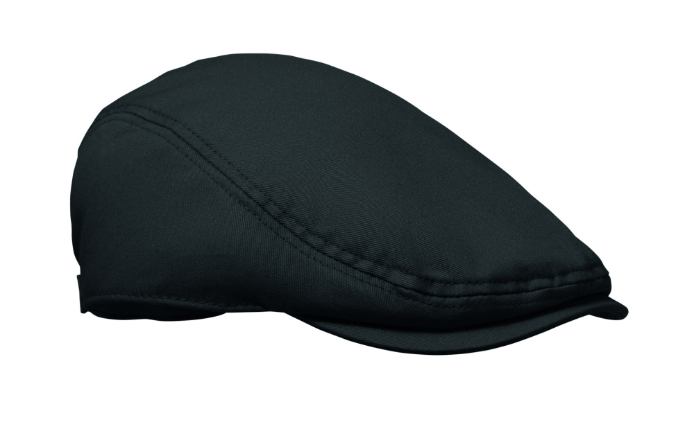 Logotrade verslo dovanos nuotrauka: „Newsboy“ plokščia kepurė 235 g/m²