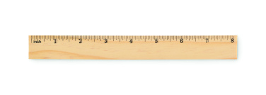 Logotrade reklaminiai produktai nuotrauka: Medinė liniuotė 20 cm