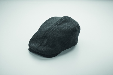 Logotrade verslo dovanos nuotrauka: „Newsboy“ plokščia kepurė 335 gr/m²