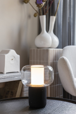 Logotrade dovana nuotrauka: „Lux RCS“ perdirbto plastiko 10 W garsiakalbio lempa