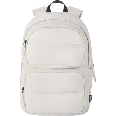 Logotrade reklaminiai produktai nuotrauka: „Puffer 15.6“ GRS perdirbto nešiojamojo kompiuterio kuprinė, 18 l
