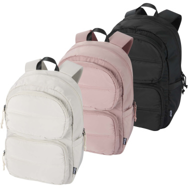 Logotrade reklaminės dovanos nuotrauka: „Puffer 15.6“ GRS perdirbto nešiojamojo kompiuterio kuprinė, 18 l
