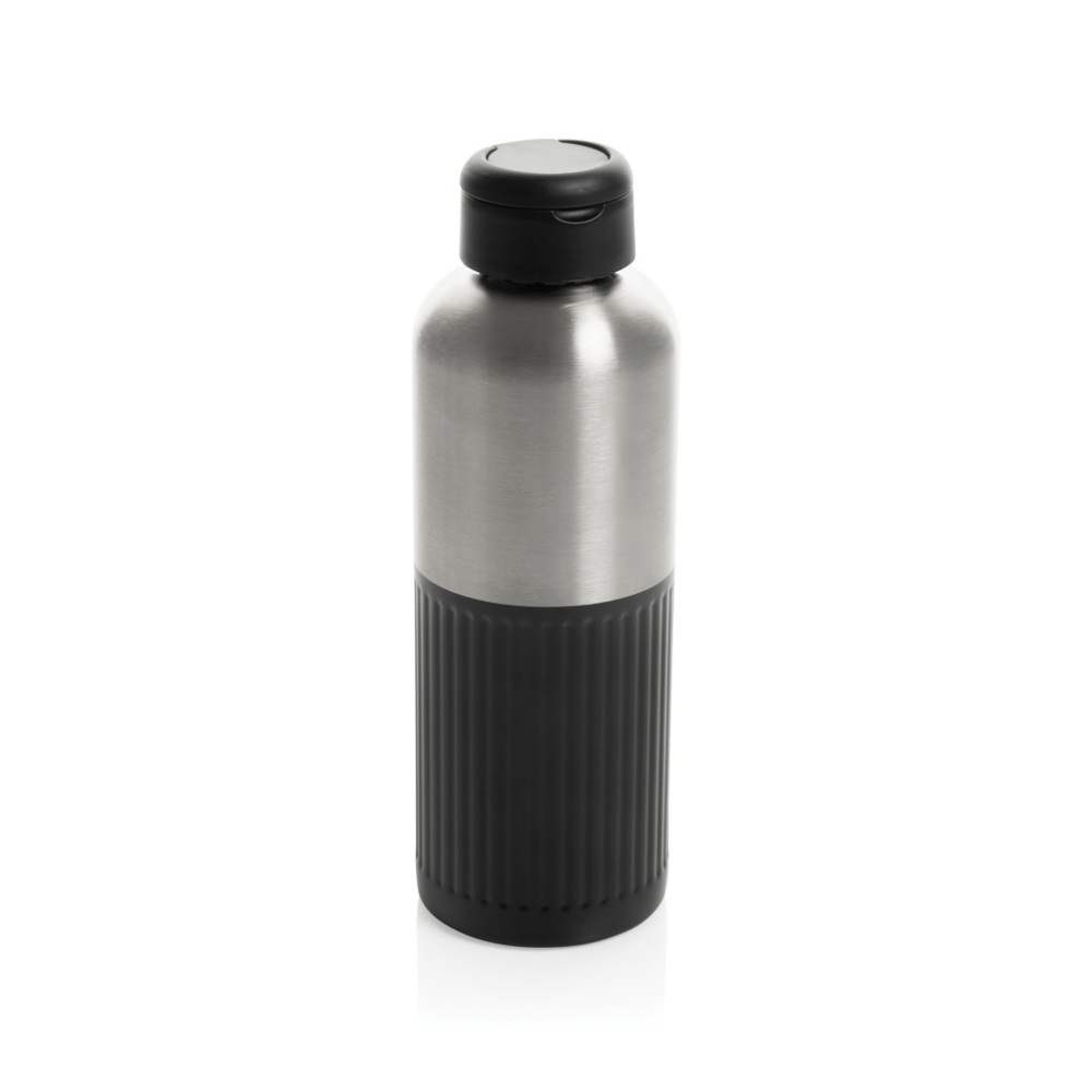 Logotrade reklaminės dovanos nuotrauka: Ripple RCS R-steel nepralaidus vandens butelis su rankena 750 ml