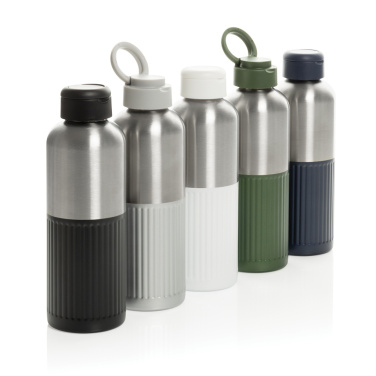 Logotrade verslo dovanos nuotrauka: Ripple RCS R-steel nepralaidus vandens butelis su rankena 750 ml