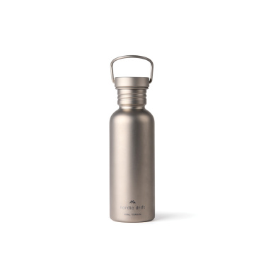 Logotrade reklaminiai produktai nuotrauka: „Nordic Drift Trail Ultra Light Titanium“ 600 ml vandens gertuvė